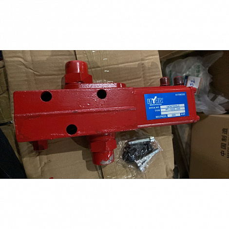 Клапан насоса подъема кузова гидравлический HYVA (PT-1220-220/250) HOWO CKHY0019/14767322/14 767463LC 